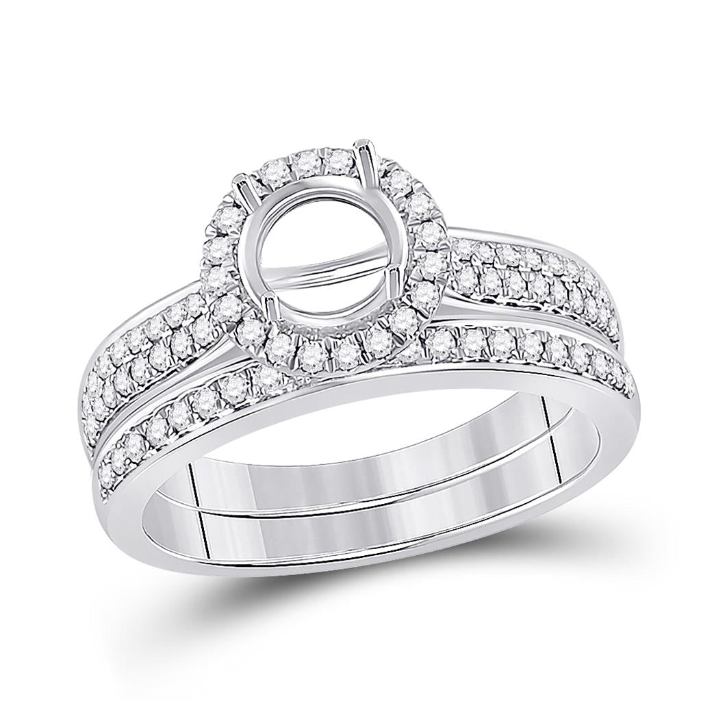 1/2CTW-Diamond SM 1CT-CRD BRIDAL SET