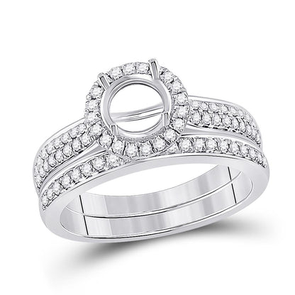 1/2CTW-Diamond SM 1CT-CRD BRIDAL SET