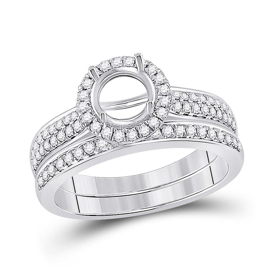 1/2CTW-Diamond SM 1CT-CRD BRIDAL SET