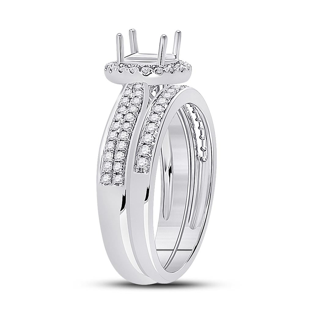 1/2CTW-Diamond SM 1CT-CRD BRIDAL SET