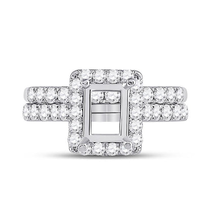 1 1/4CTW-Diamond SM 1CT-CEM BRIDAL SET