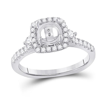 1/2CTW-Diamond SM 1CT-CRD BRIDAL RING