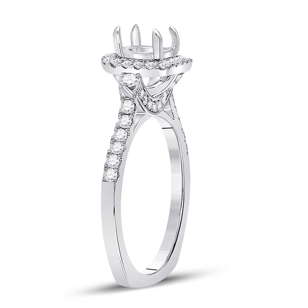 1/2CTW-Diamond SM 1CT-CRD BRIDAL RING