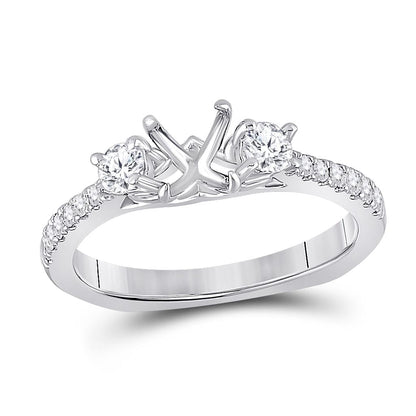 1/2CTW-Diamond SM 3/4CT-CRD BRIDAL RING