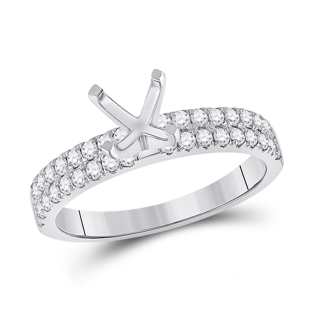 1/2CTW-Diamond SM 7/8CT-CPR BRIDAL SET