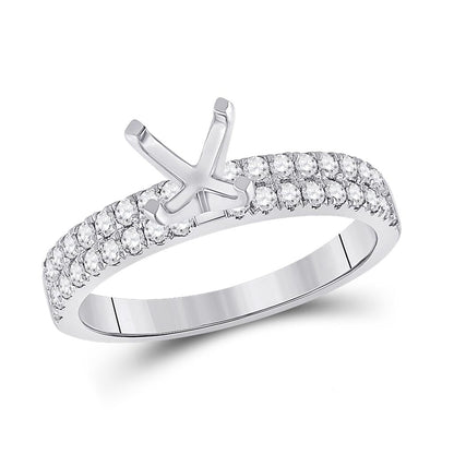 1/2CTW-Diamond SM 7/8CT-CPR BRIDAL SET