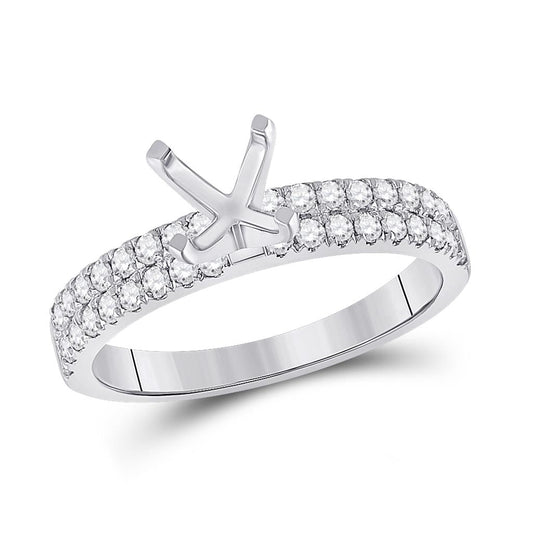 1/2CTW-Diamond SM 7/8CT-CPR BRIDAL SET