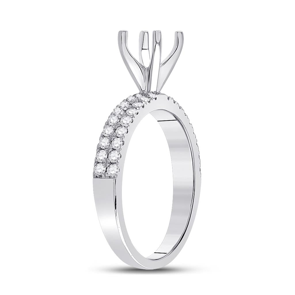 1/2CTW-Diamond SM 7/8CT-CPR BRIDAL SET