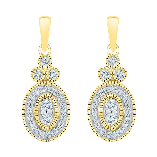 1/4CTW-Diamond EARRING
