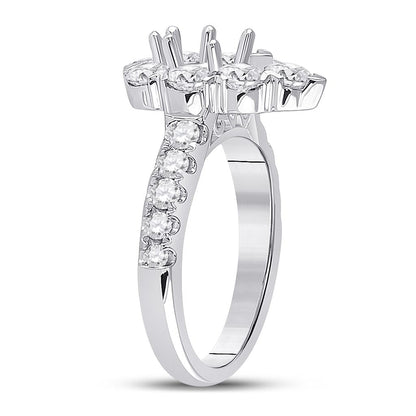 2 CT-Diamond SM 1CT-CPEAR BRIDAL RING