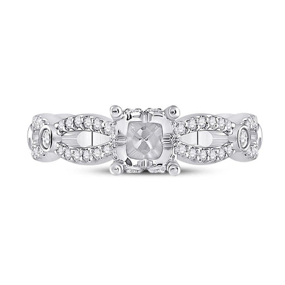 1/2CT-Diamond SM 1CT-CRD BRIDAL RING