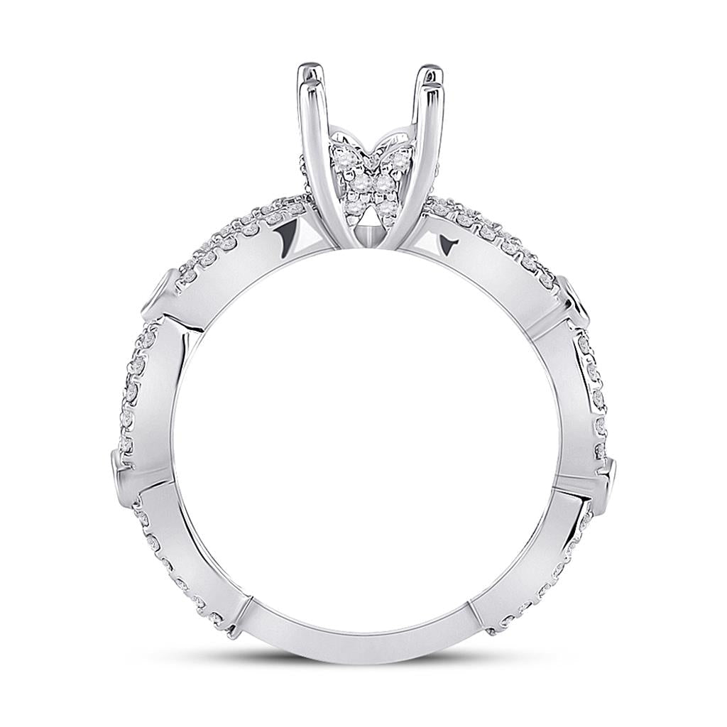 1/2CT-Diamond SM 1CT-CRD BRIDAL RING