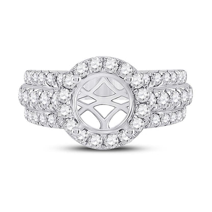 1 1/5CT-Diamond SM 2CT-CRD BRIDAL RING