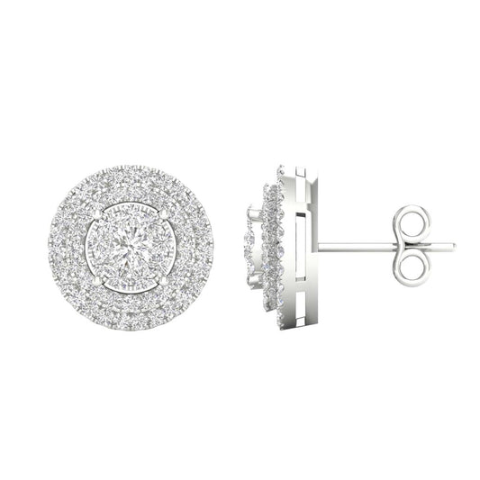 1/2CT-Diamond FASHION EARRING