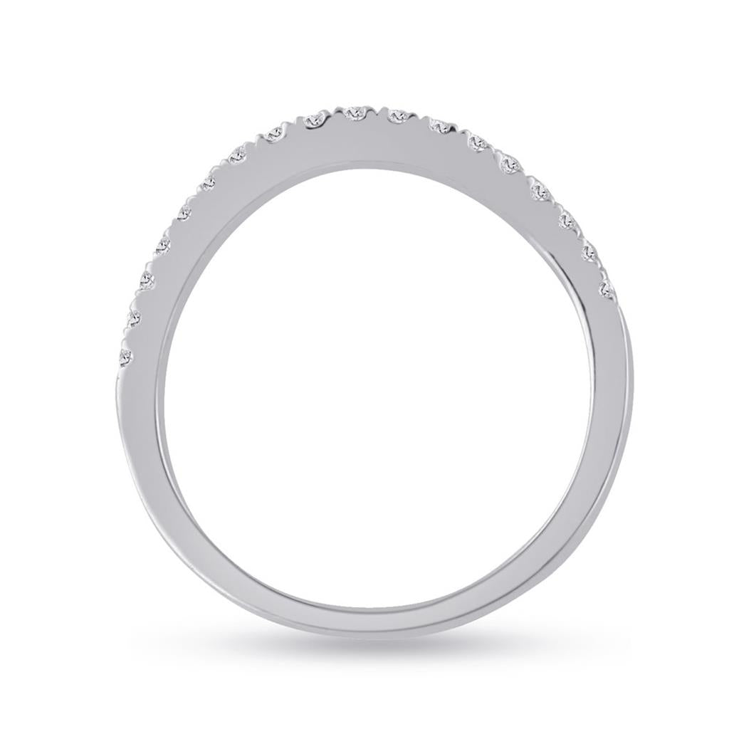14k White Gold Round Diamond Bridal Wedding Ring Set 1-3/4 Cttw