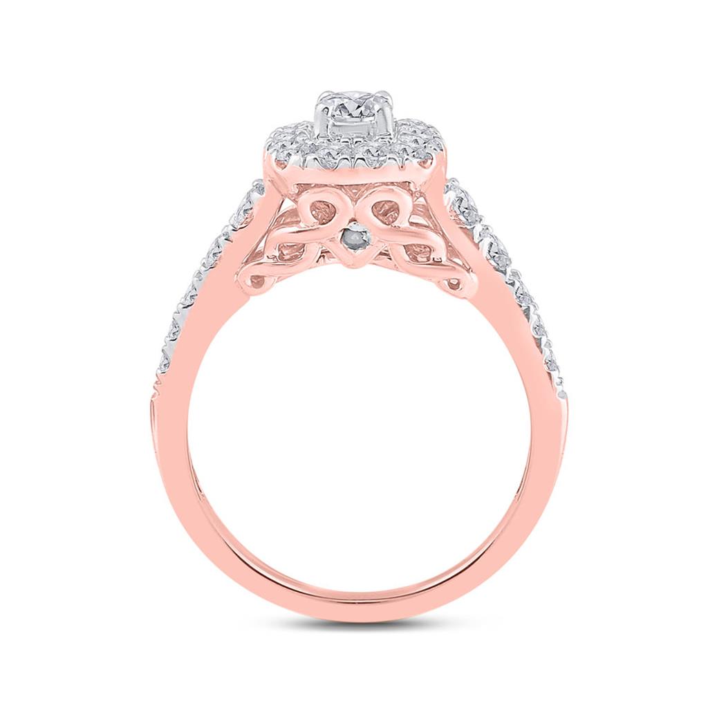 1CT-Diamond 1/5CT-CRD BELLISIMO BRIDAL SET CERTIFIED