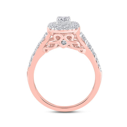 1CT-Diamond 1/5CT-CRD BELLISIMO BRIDAL SET CERTIFIED