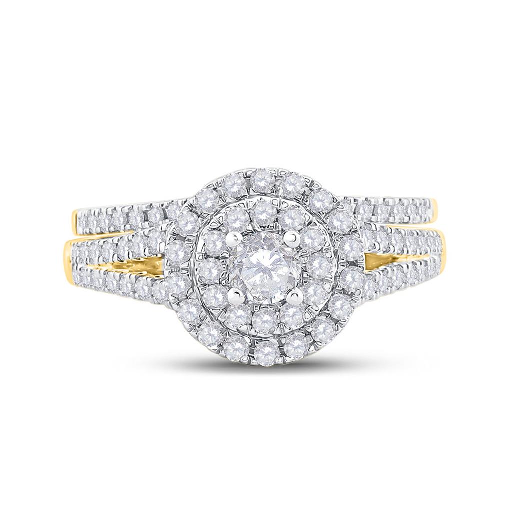 1 CT-Diamond 1/4CT-CRD BELLISIMO BRIDAL SET CERTIFIED