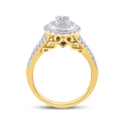 1 CT-Diamond 1/4CT-CRD BELLISIMO BRIDAL SET CERTIFIED