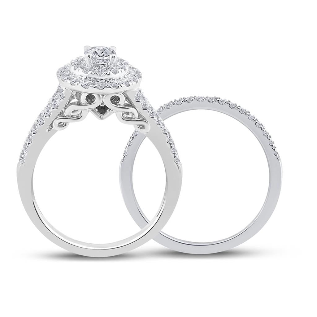 1 CT-Diamond 1/4CT-CRD BELLISIMO BRIDAL SET CERTIFIED