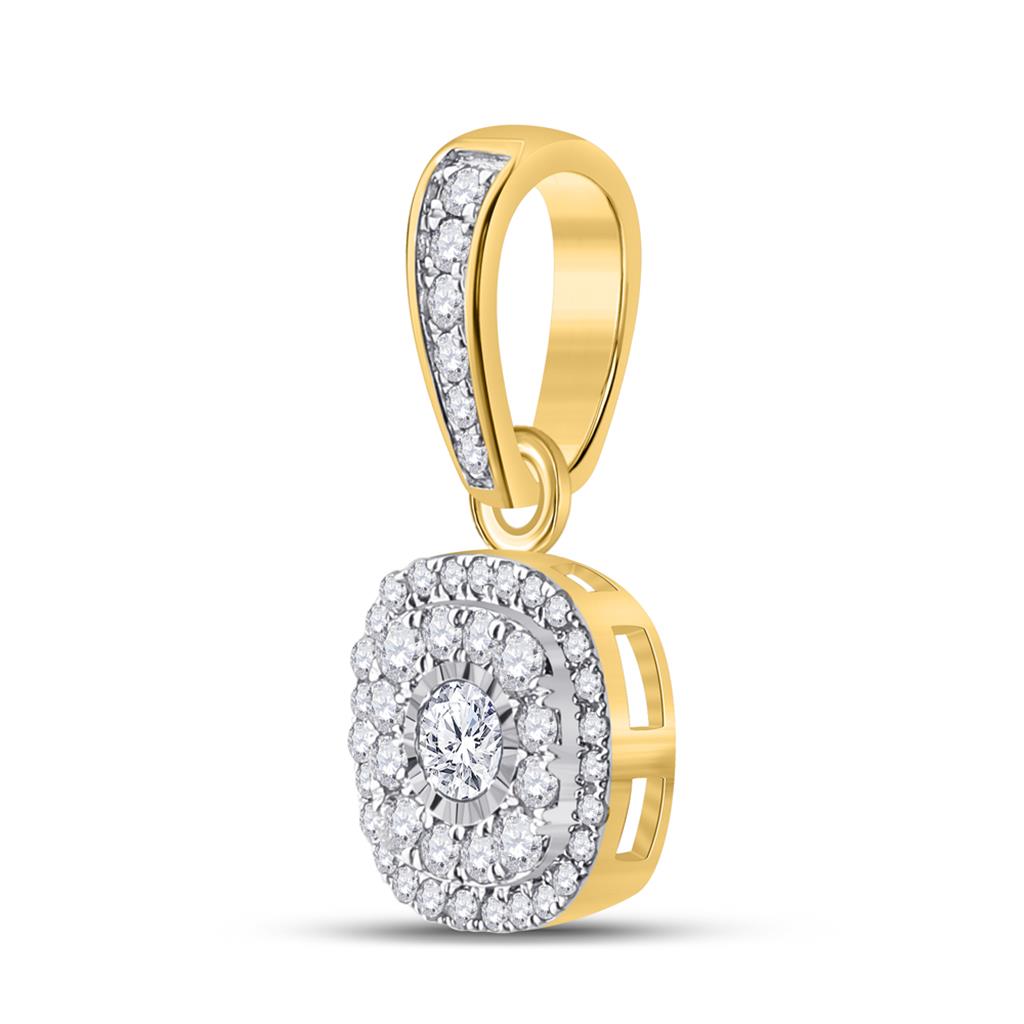 1/4CTW-Diamond FASHION PENDANT