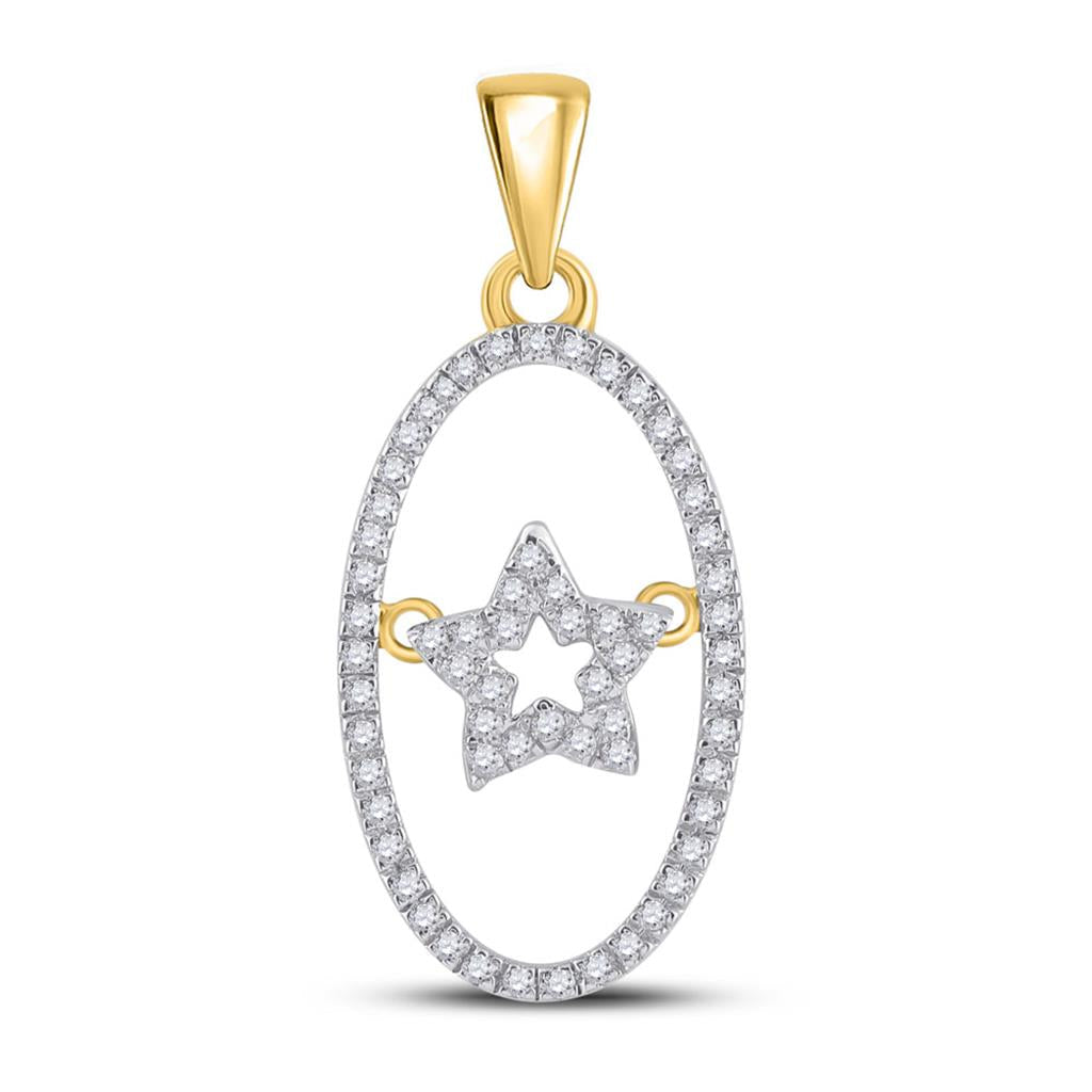 1/5CTW-Diamond FASHION PENDANT