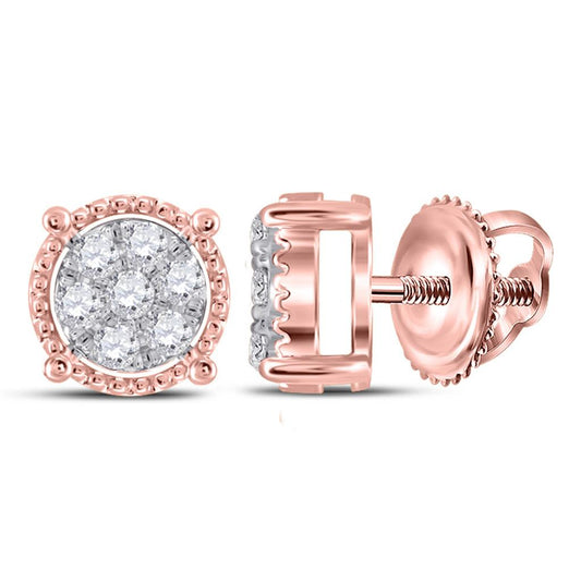 1/6CT-Diamond FASHION EARRING