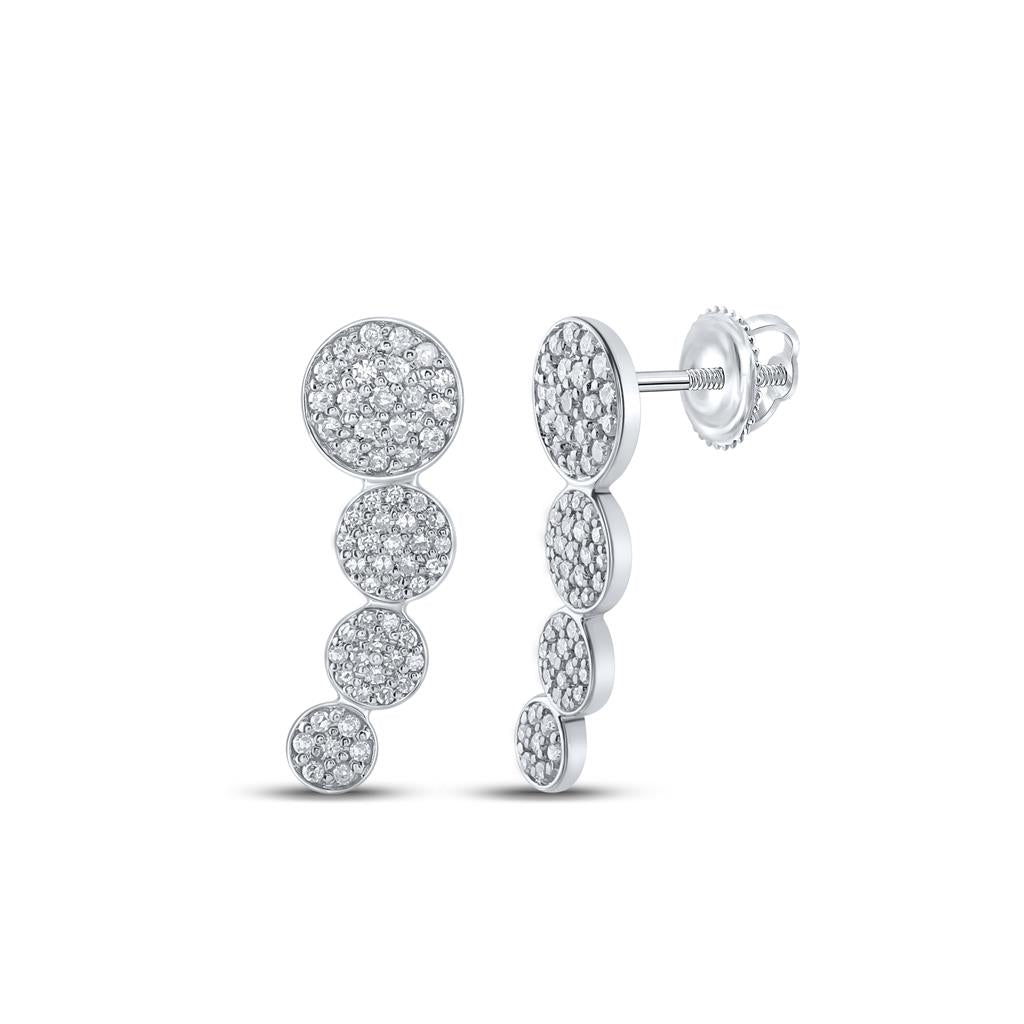 1/2CTW-Diamond FASHION EARRING