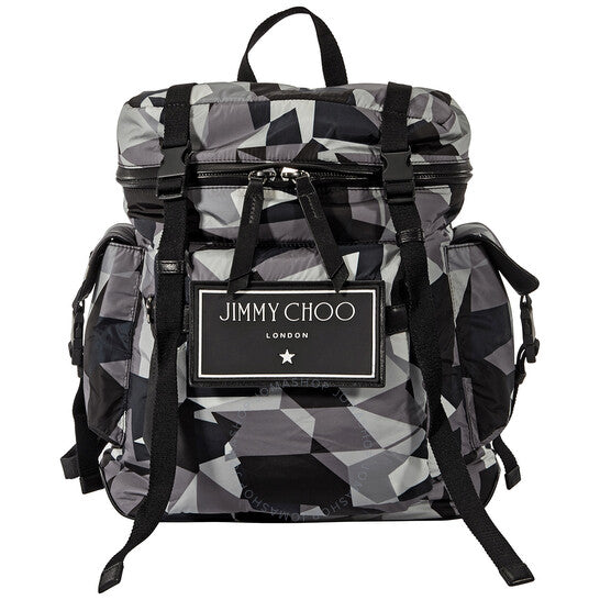 Jimmy Choo Wixon Anthracite Mix Backpack