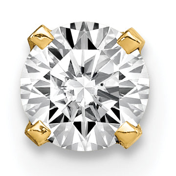 14k Single Stud Diamond Earring