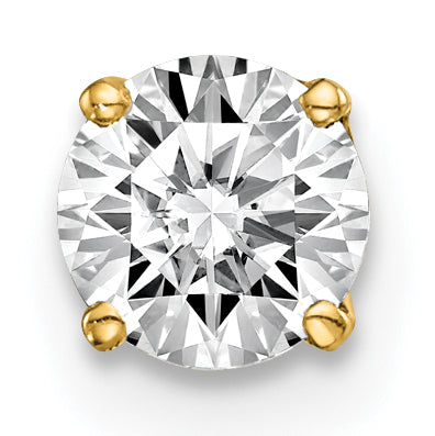 14k Single Stud Diamond Earring