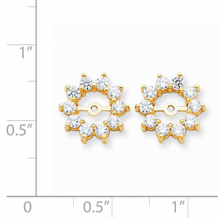 14k VS Diamond Earring Jacket