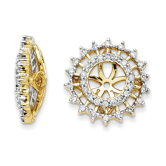 14k Diamond Earring Jacket