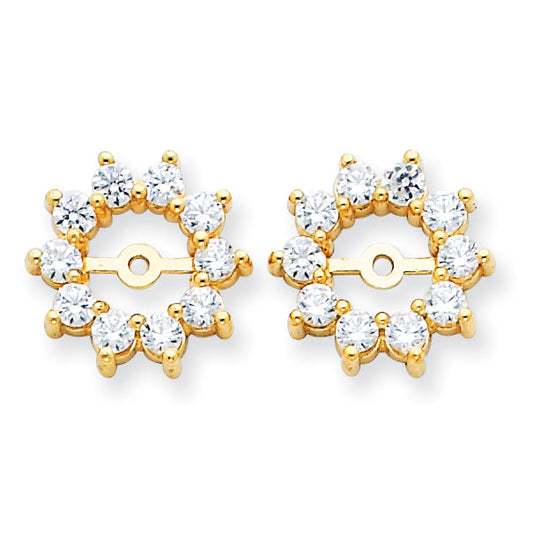 14k VS Diamond Earring Jacket