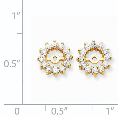 14k VS Diamond Earring Jacket