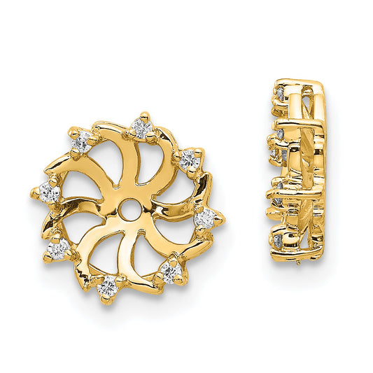 14k VS Diamond Earring Jacket