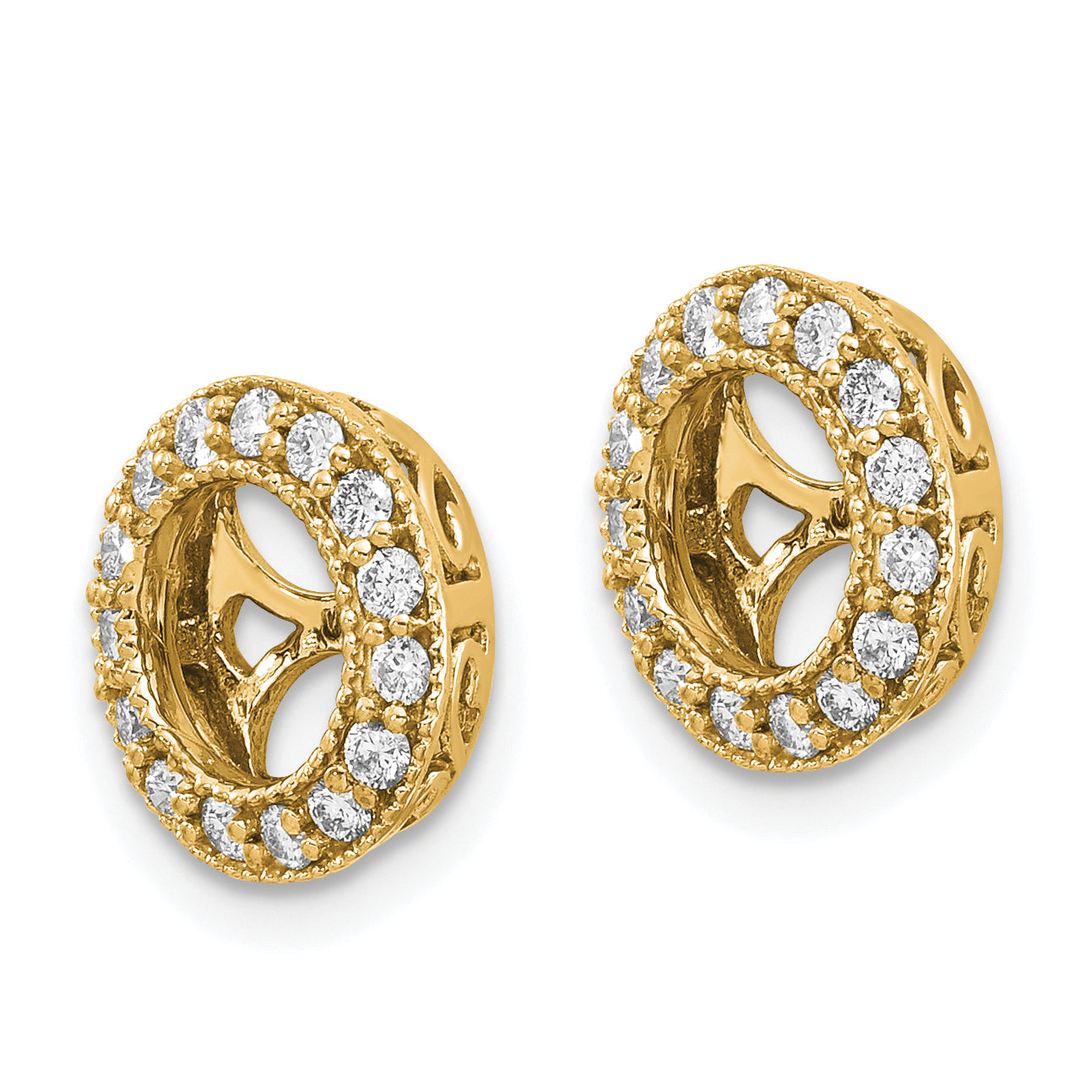 14k VS Diamond Earring Jacket