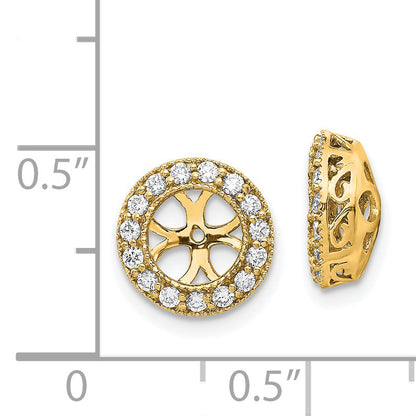 14k VS Diamond Earring Jacket