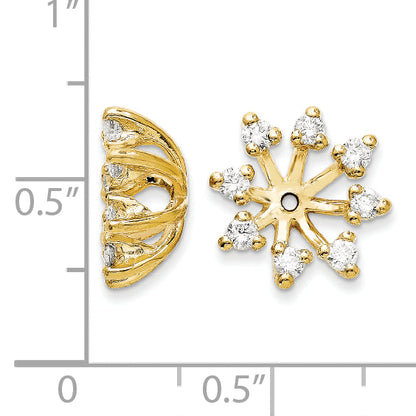 14k VS Diamond earring jacket