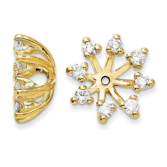 14k VS Diamond earring jacket
