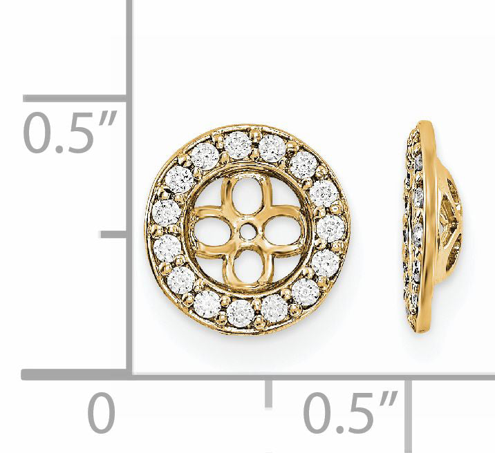 14KY VS Diamond Earring Jacket